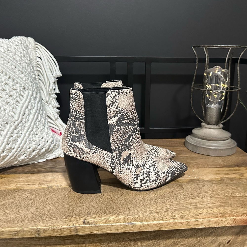 Snakeskin Boots